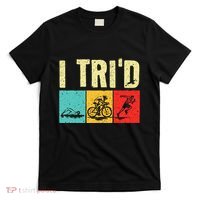 Triathlon Cyclist Swimmer Triathletes T-Shirt thumb 0