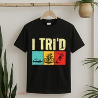 Triathlon Cyclist Swimmer Triathletes T-Shirt thumb 2