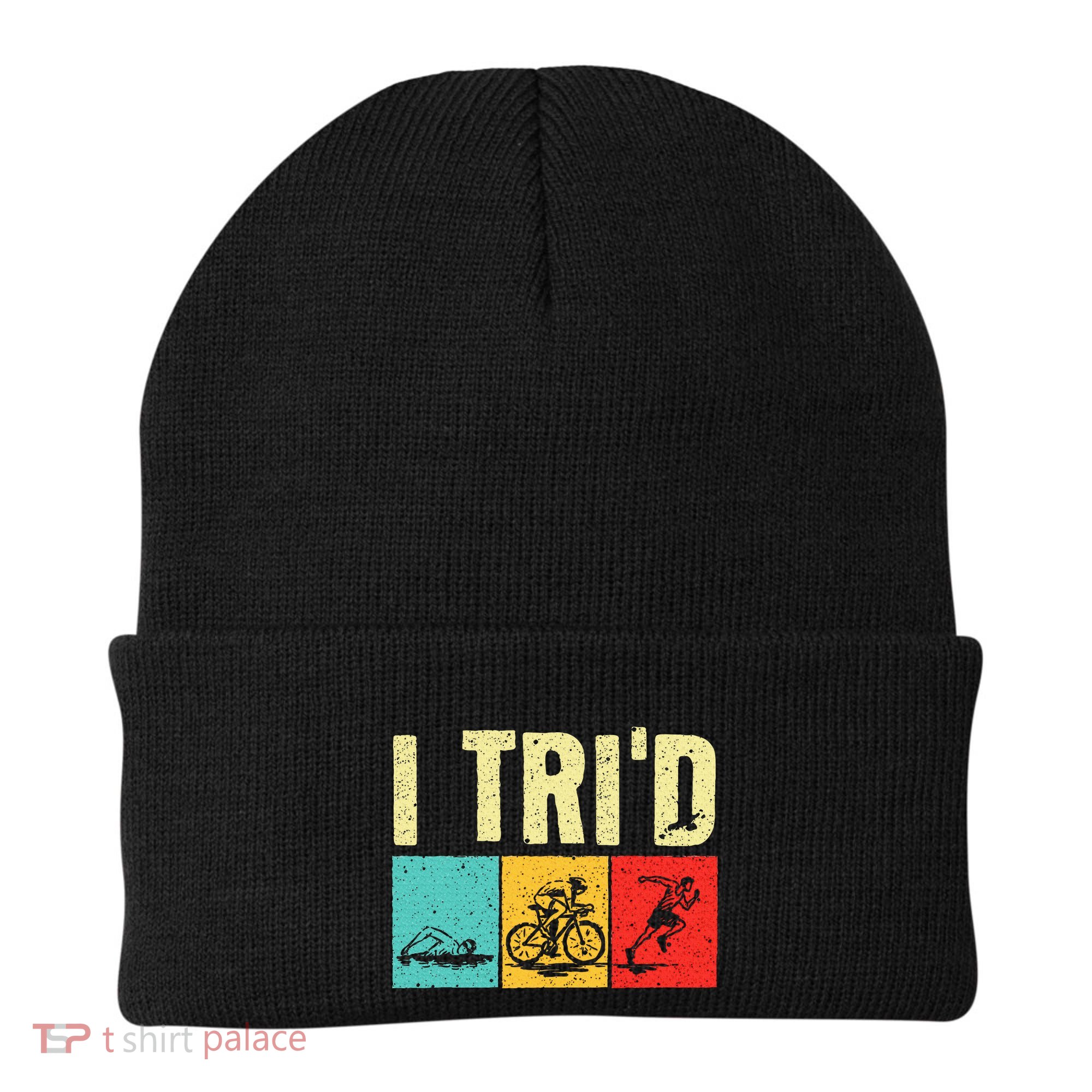 Triathlon Cyclist Swimmer Triathletes Beanie