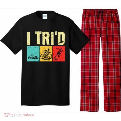 Triathlon Cyclist Swimmer Triathletes Pajama Set