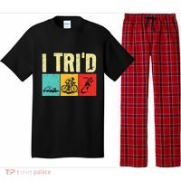Triathlon Cyclist Swimmer Triathletes Pajama Set thumb 0