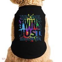 The Cool Twins Just Showed Up Funny Twins Doggie Tank thumb 0