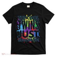 The Cool Twins Just Showed Up Funny Twins T-Shirt thumb 0