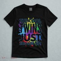 The Cool Twins Just Showed Up Funny Twins T-Shirt thumb 5