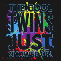 The Cool Twins Just Showed Up Funny Twins Women's Hoodie thumb 2