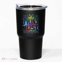 The Cool Twins Just Showed Up Funny Twins Tumbler thumb 0