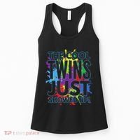 The Cool Twins Just Showed Up Funny Twins Women's Tank Top thumb 0