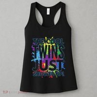 The Cool Twins Just Showed Up Funny Twins Women's Tank Top thumb 3