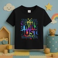 The Cool Twins Just Showed Up Funny Twins Toddler T-Shirt thumb 3
