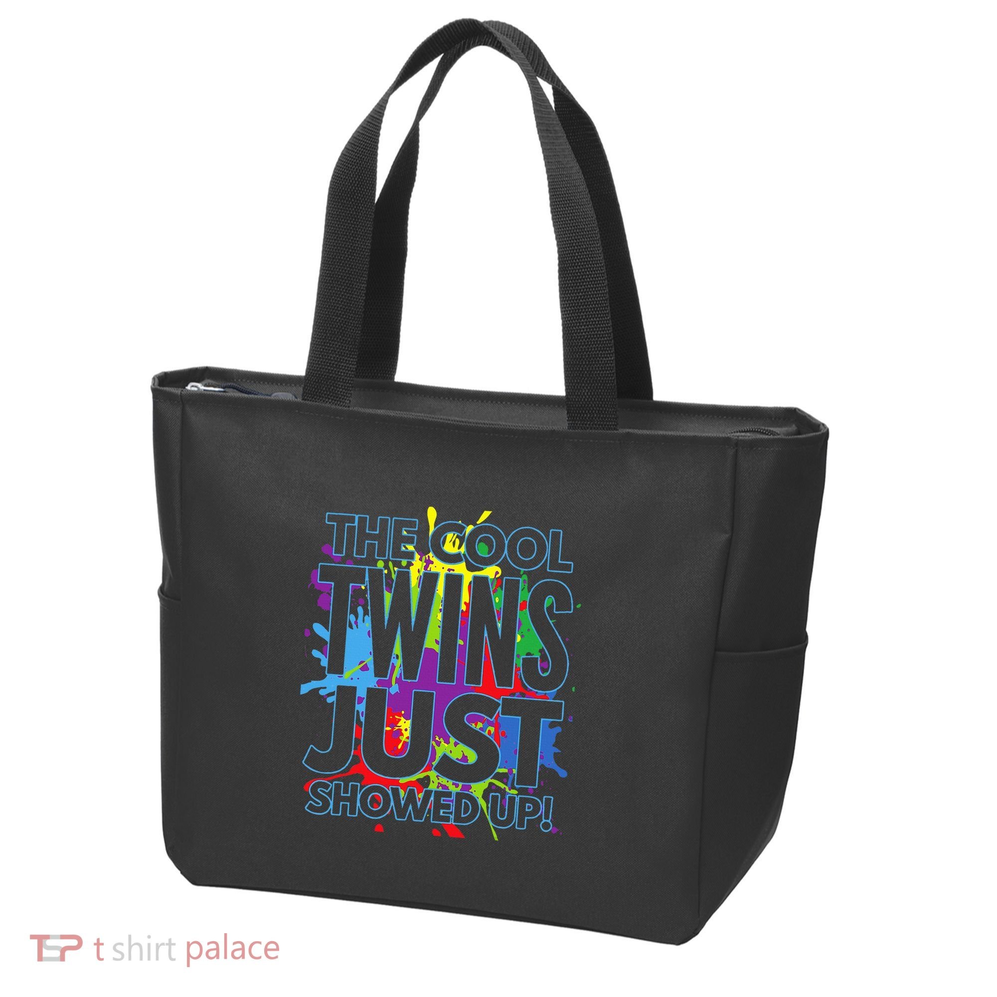 The Cool Twins Just Showed Up Funny Twins Tote Bag