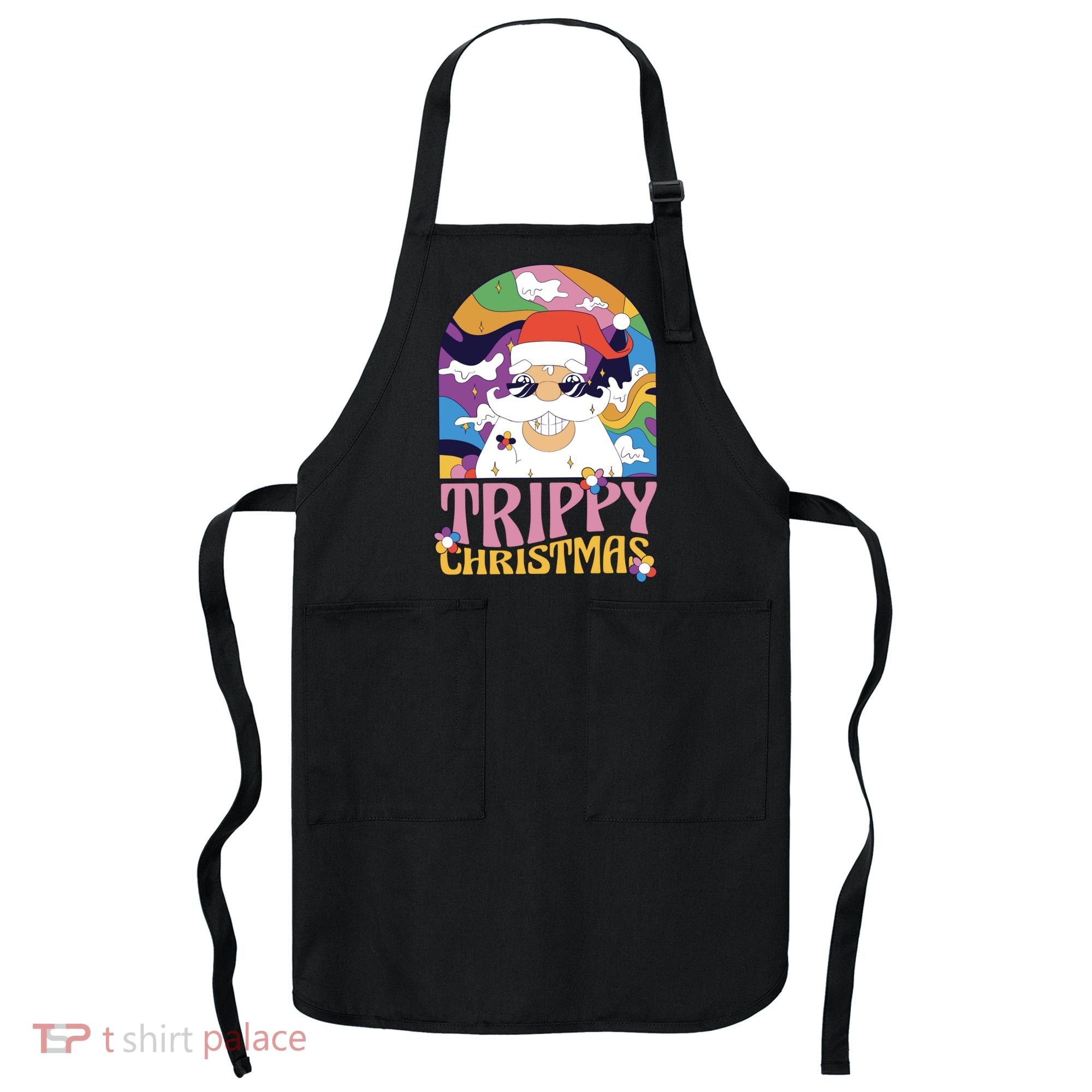 Trippy Christmas Apron