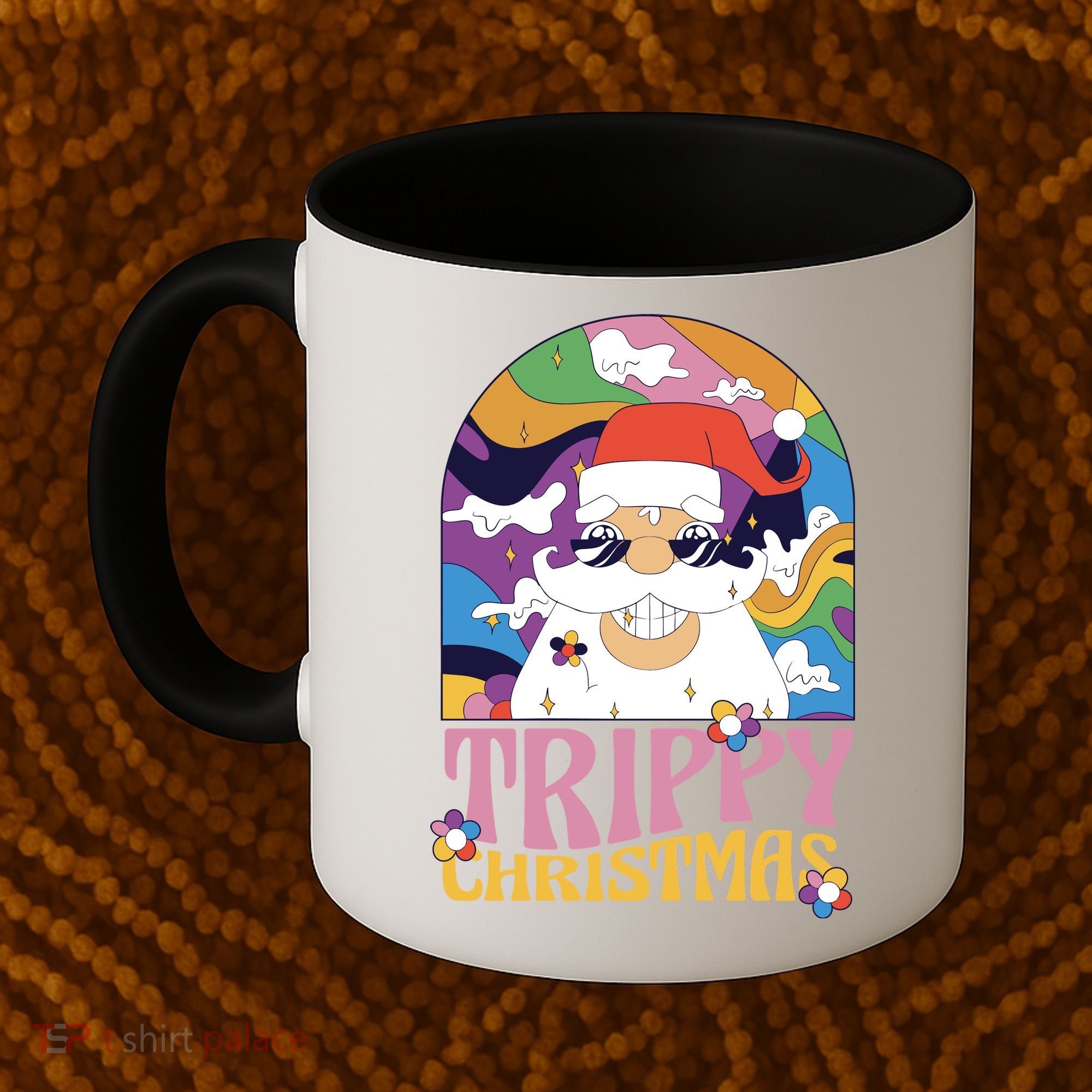 Trippy Christmas Coffee Mug
