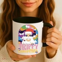 Trippy Christmas Coffee Mug thumb 3