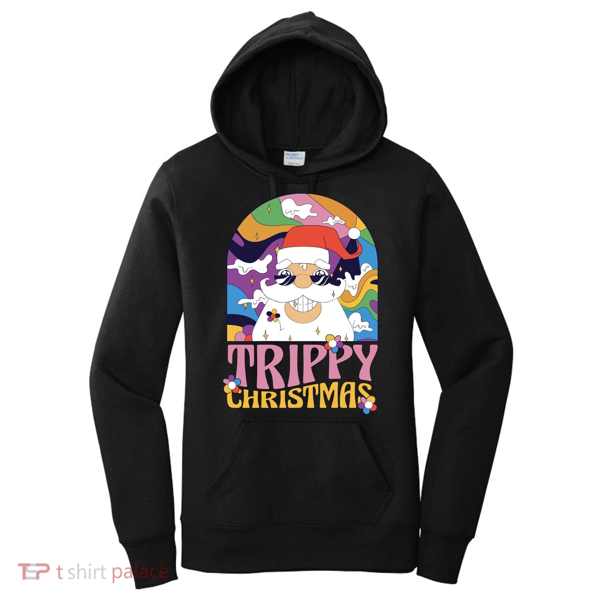 Trippy Christmas Women's Hoodie