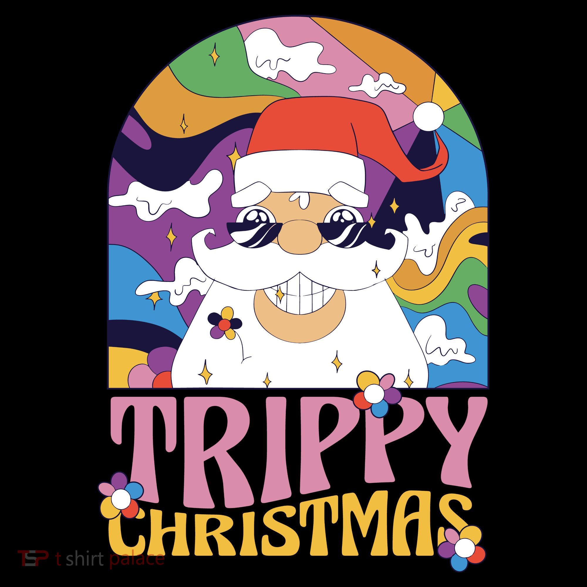 Trippy Christmas Women's Hoodie