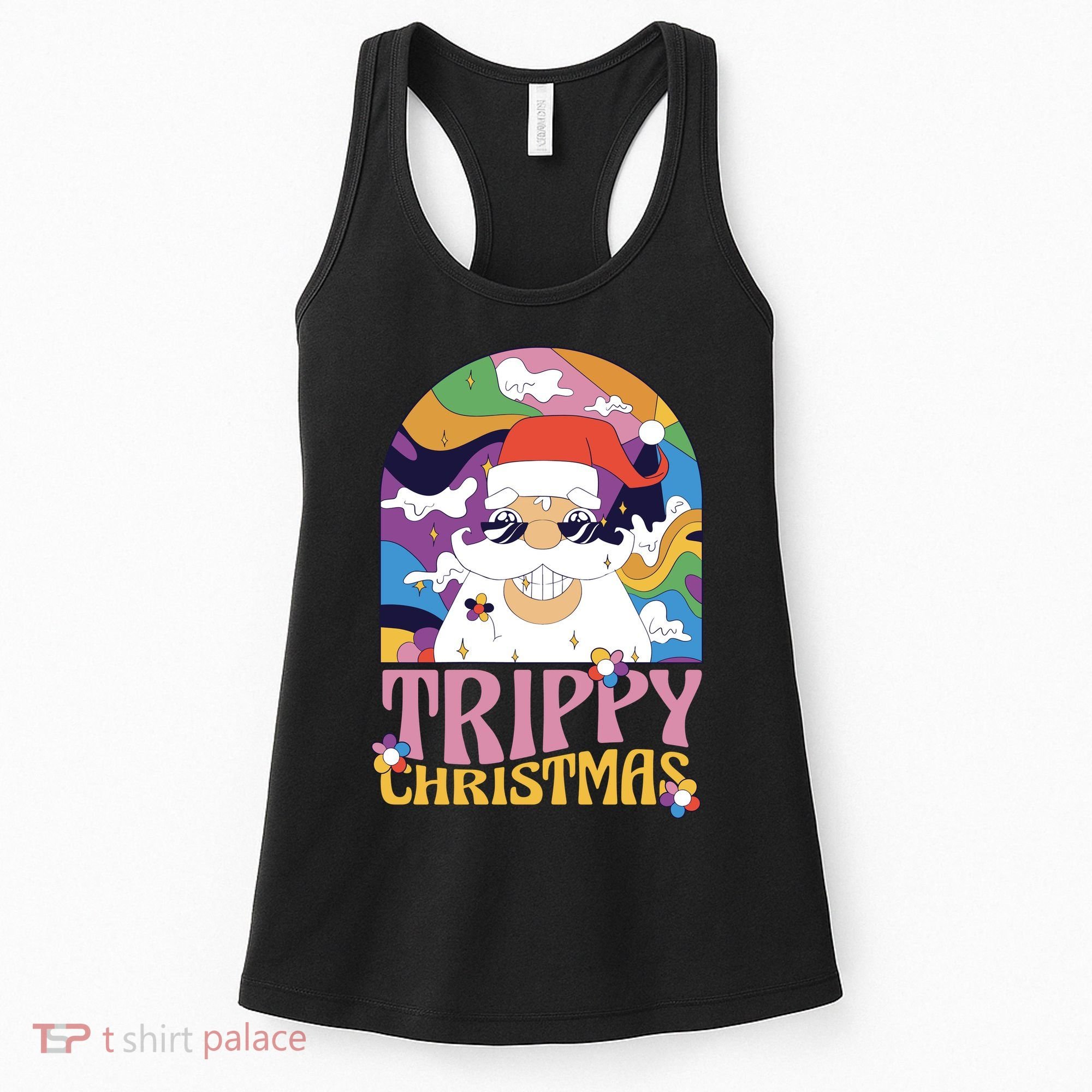 Trippy Christmas Women's Tank Top