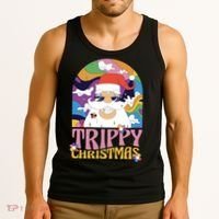 Trippy Christmas Tank Top thumb 3
