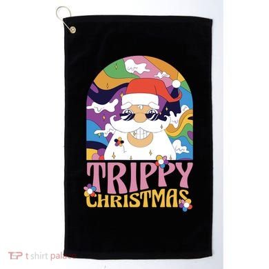 Trippy Christmas Golf Towel