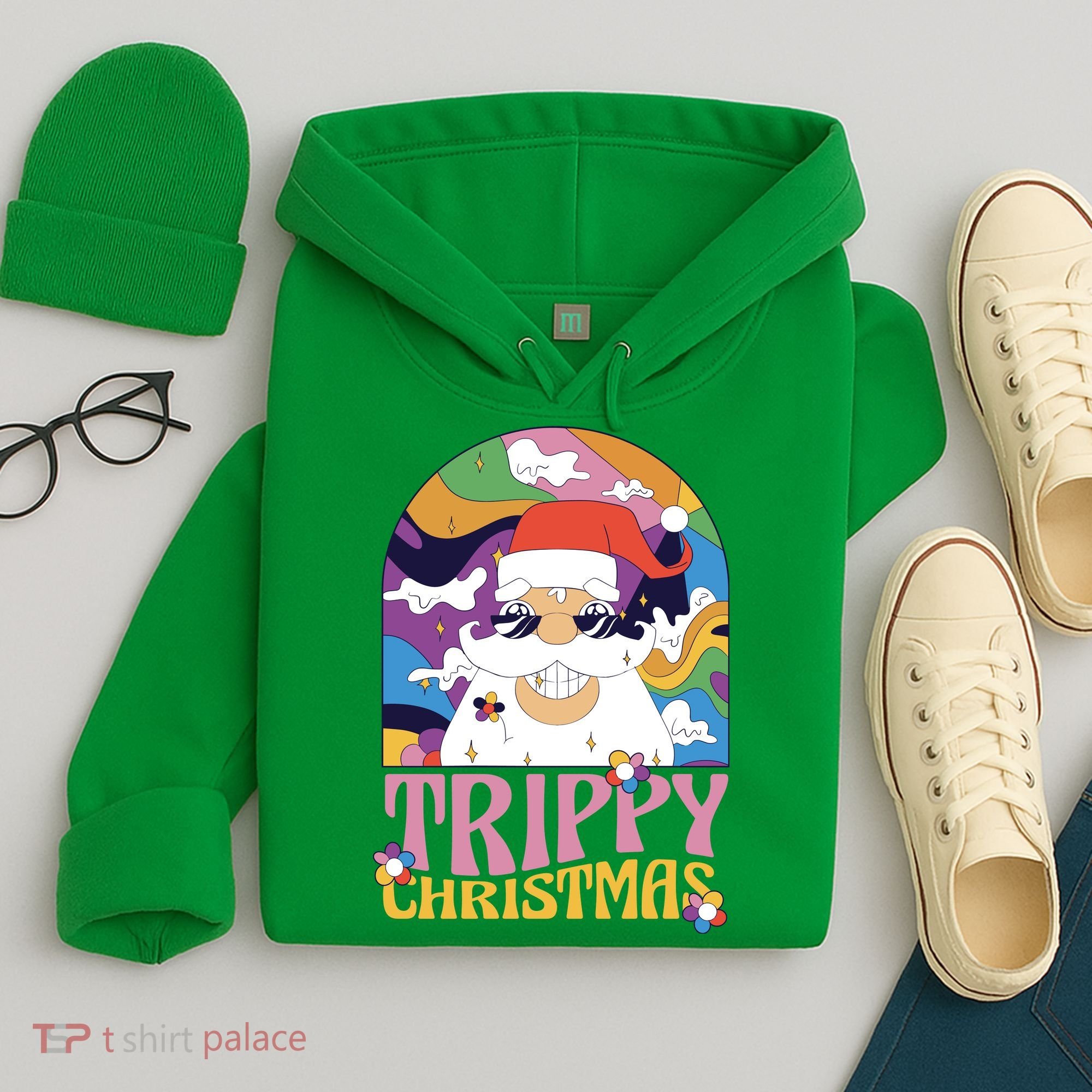 Trippy Christmas Hoodie