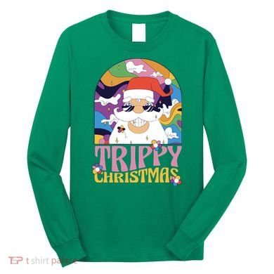 Trippy Christmas Long Sleeve Shirt