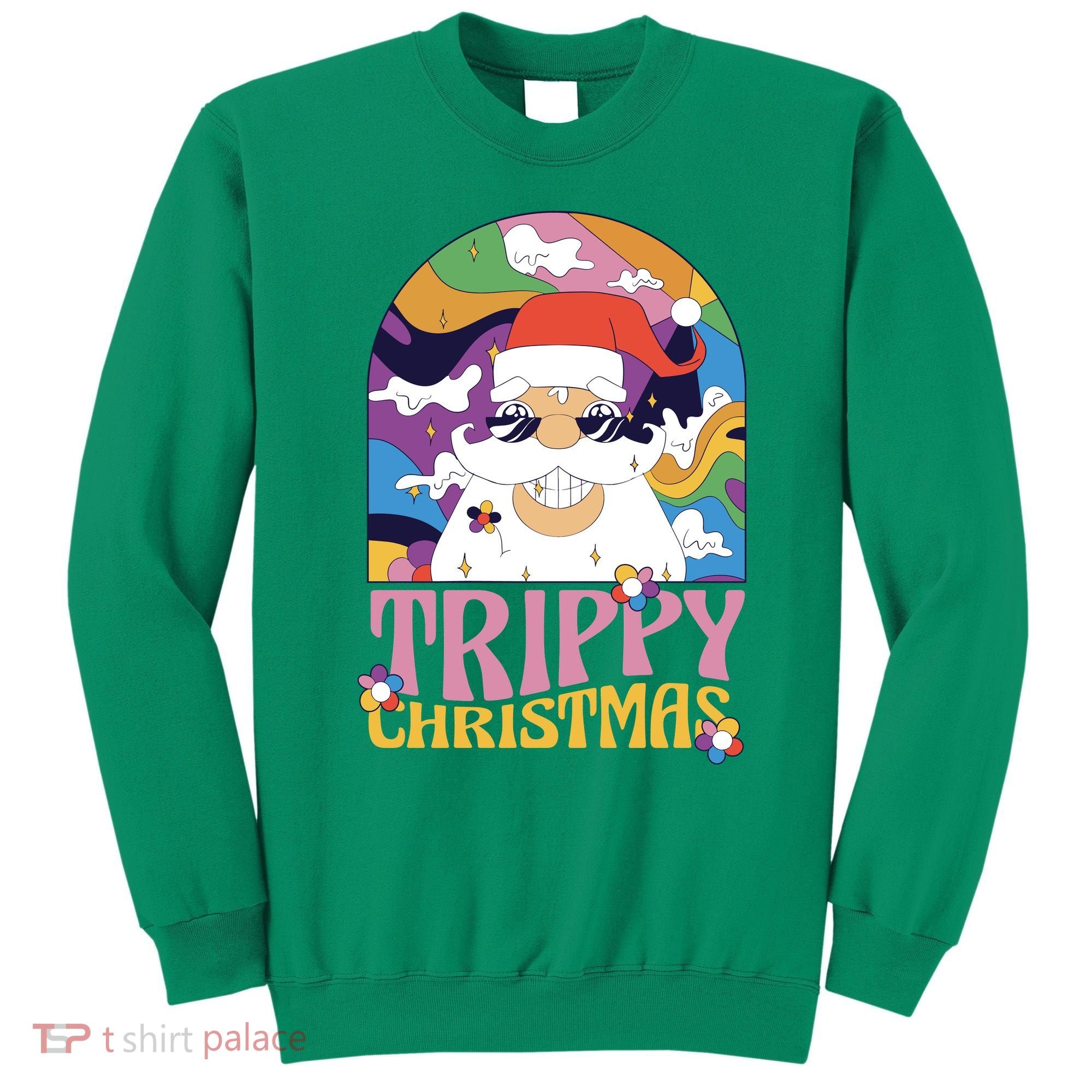 Trippy Christmas Sweatshirt