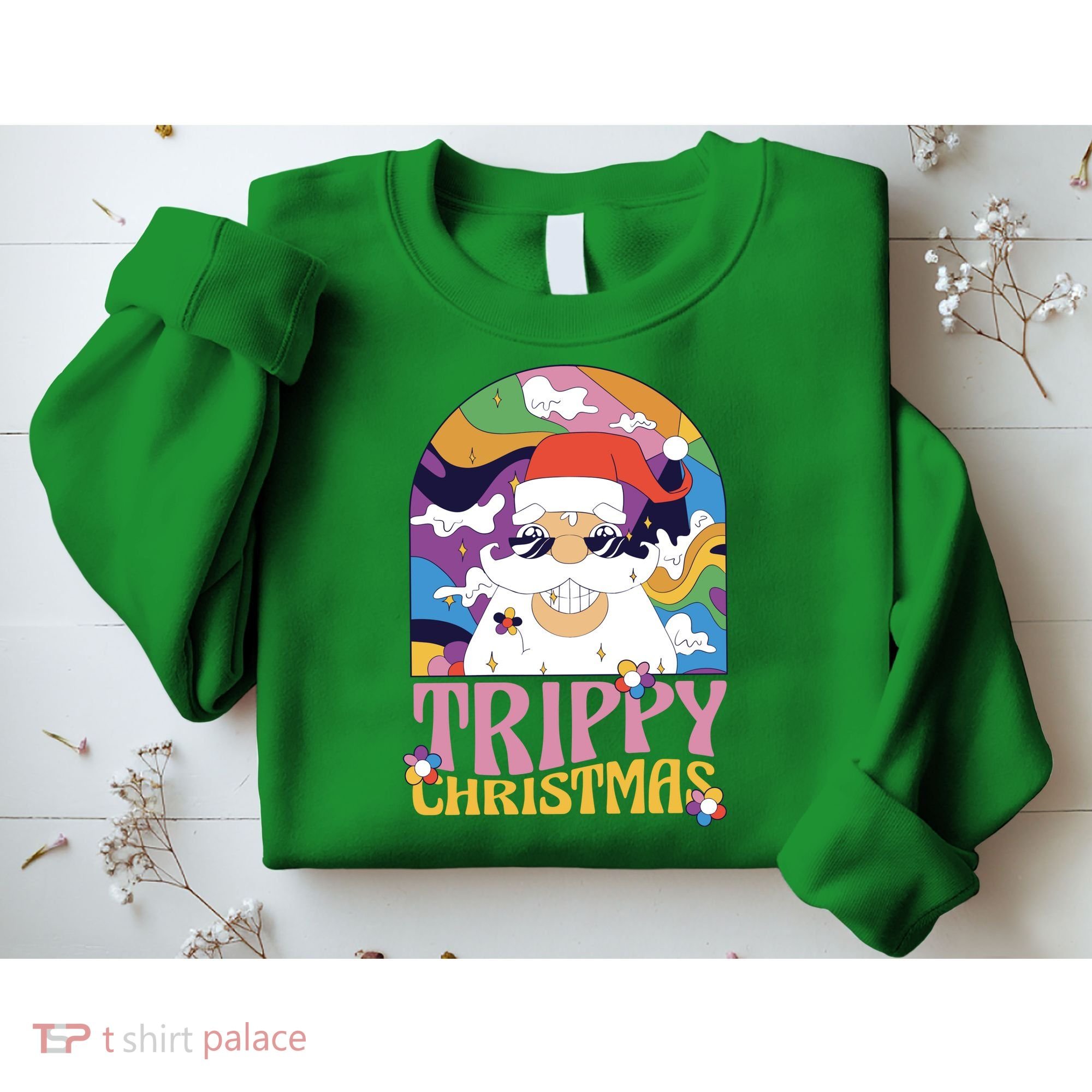 Trippy Christmas Sweatshirt