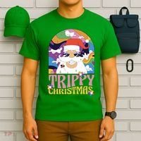 Trippy Christmas T-Shirt thumb 6