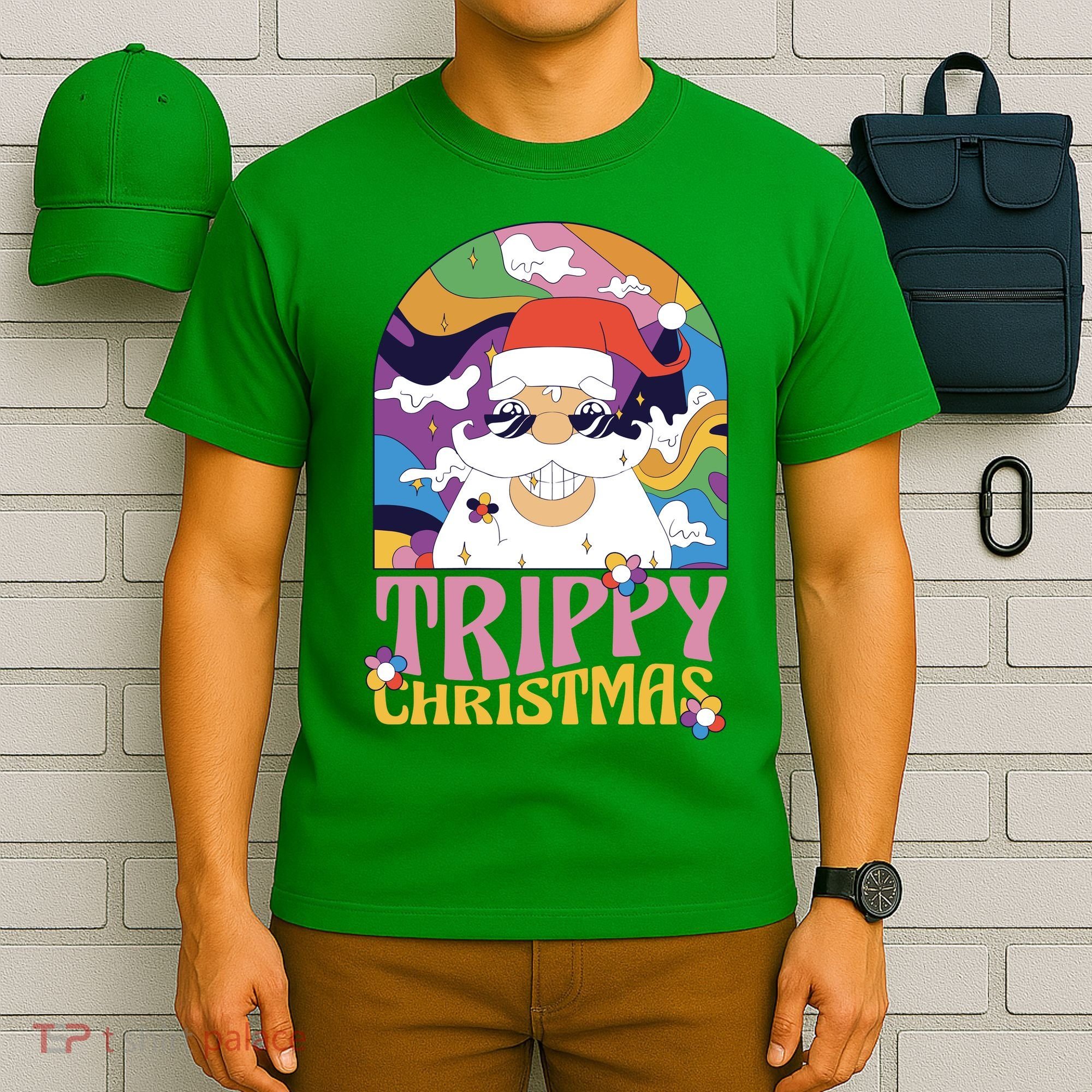 Trippy Christmas T-Shirt