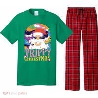 Trippy Christmas Pajama Set thumb 0