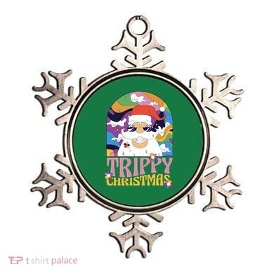 Trippy Christmas Ornament