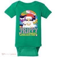 Trippy Christmas Baby Bodysuit thumb 0