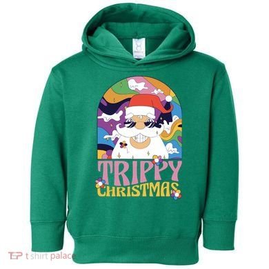Trippy Christmas Toddler Hoodie