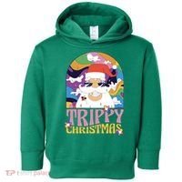 Trippy Christmas Toddler Hoodie thumb 0