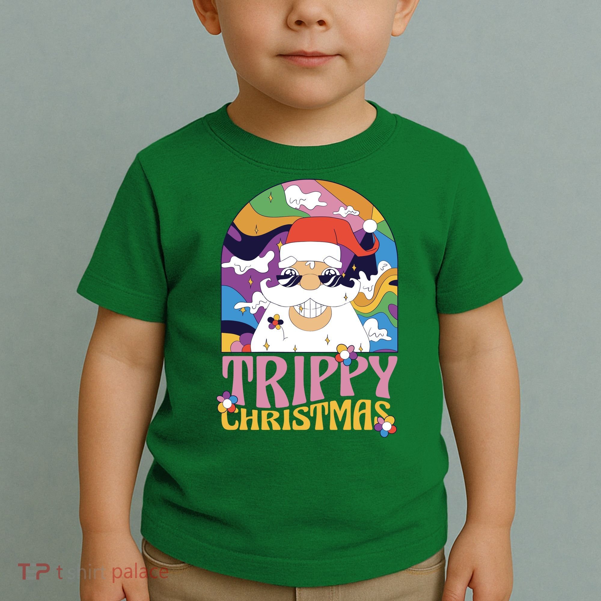 Trippy Christmas Toddler T-Shirt
