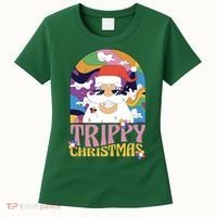 Trippy Christmas Women's T-Shirt thumb 0