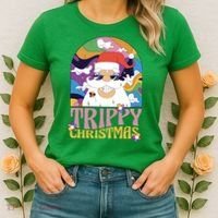 Trippy Christmas Women's T-Shirt thumb 2