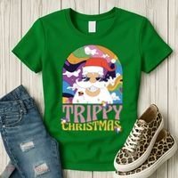 Trippy Christmas Women's T-Shirt thumb 3
