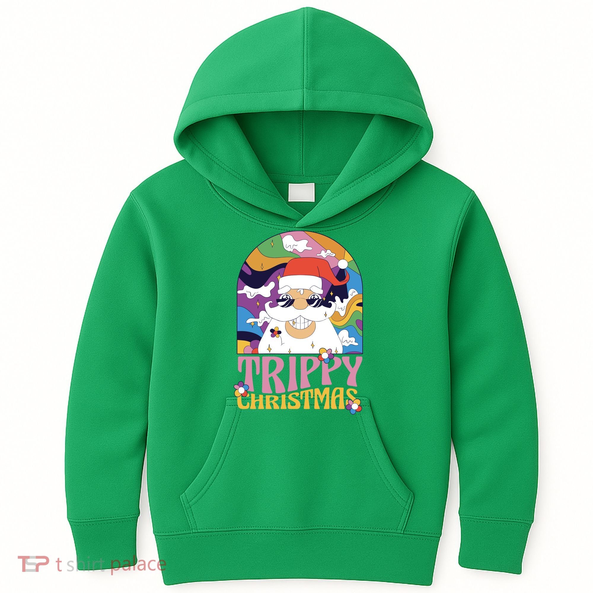 Trippy Christmas Kids Hoodie