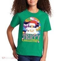 Trippy Christmas Kids T-Shirt thumb 2