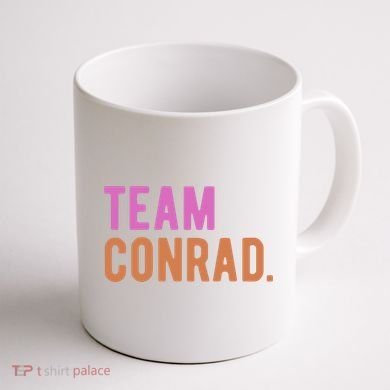 Team Conrad Coffee Mug back