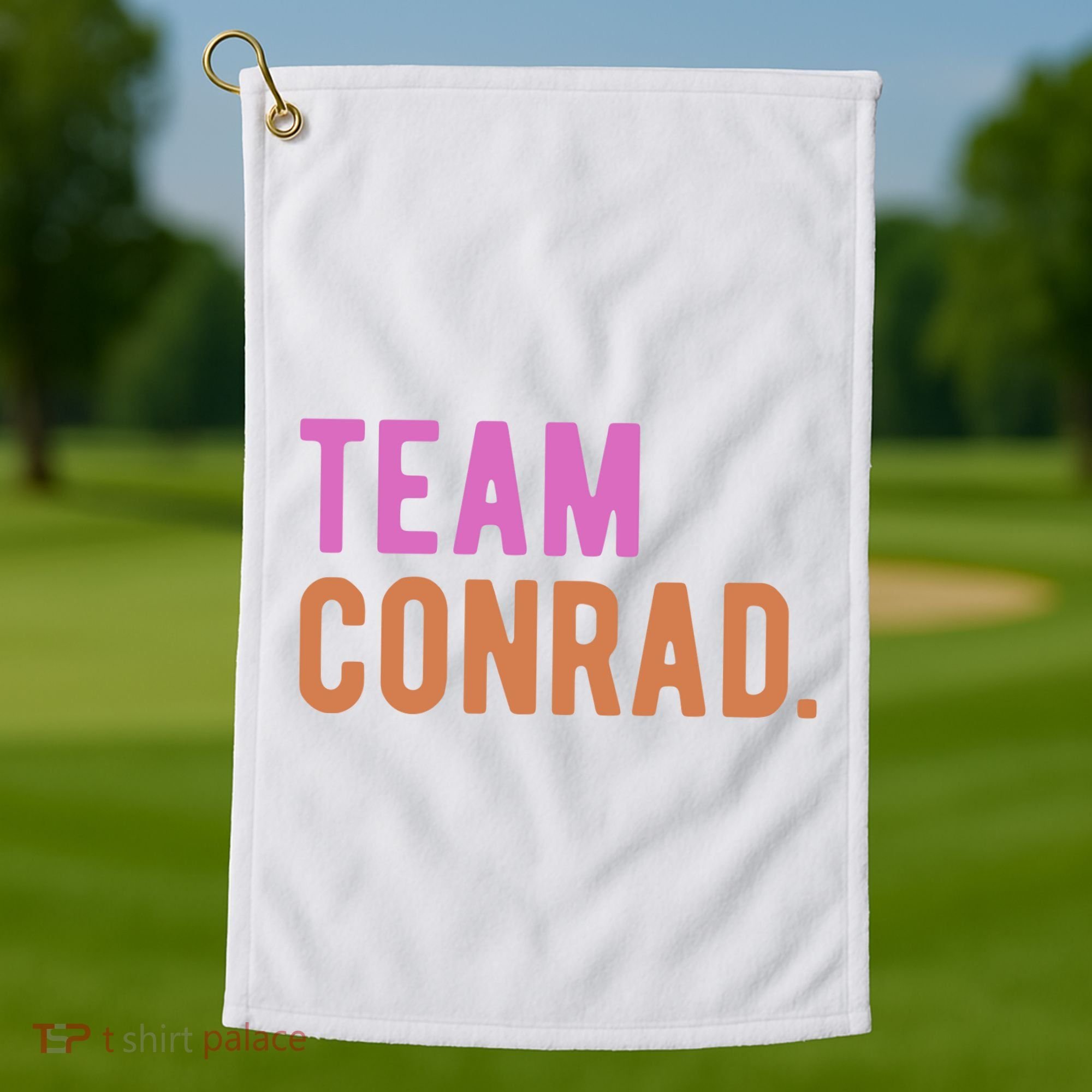 Team Conrad Golf Towel
