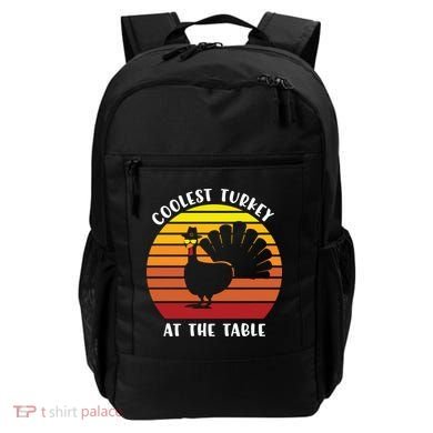 Thanksgiving Coolest Turkey At The Table Backpack