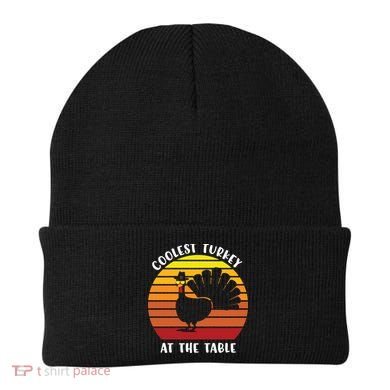 Thanksgiving Coolest Turkey At The Table Beanie