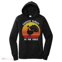 Thanksgiving Coolest Turkey At The Table Women's Hoodie thumb 0