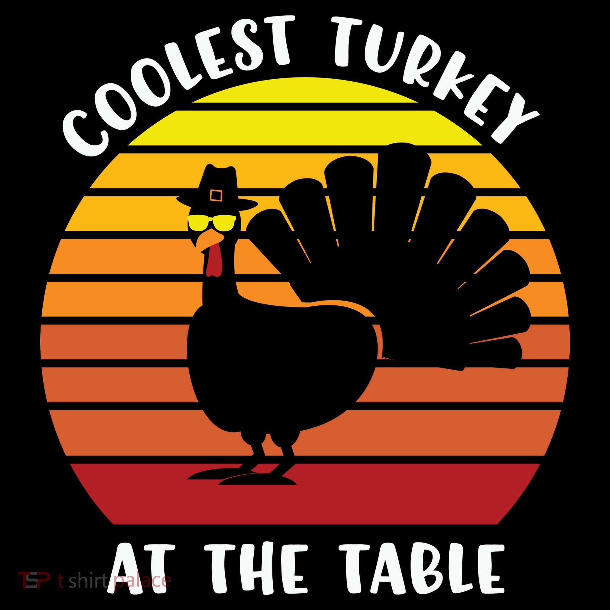 Thanksgiving Coolest Turkey At The Table Women's Tank Top