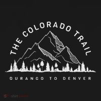 The Colorado Trail Durango To Denver Mountain T-Shirt thumb 7