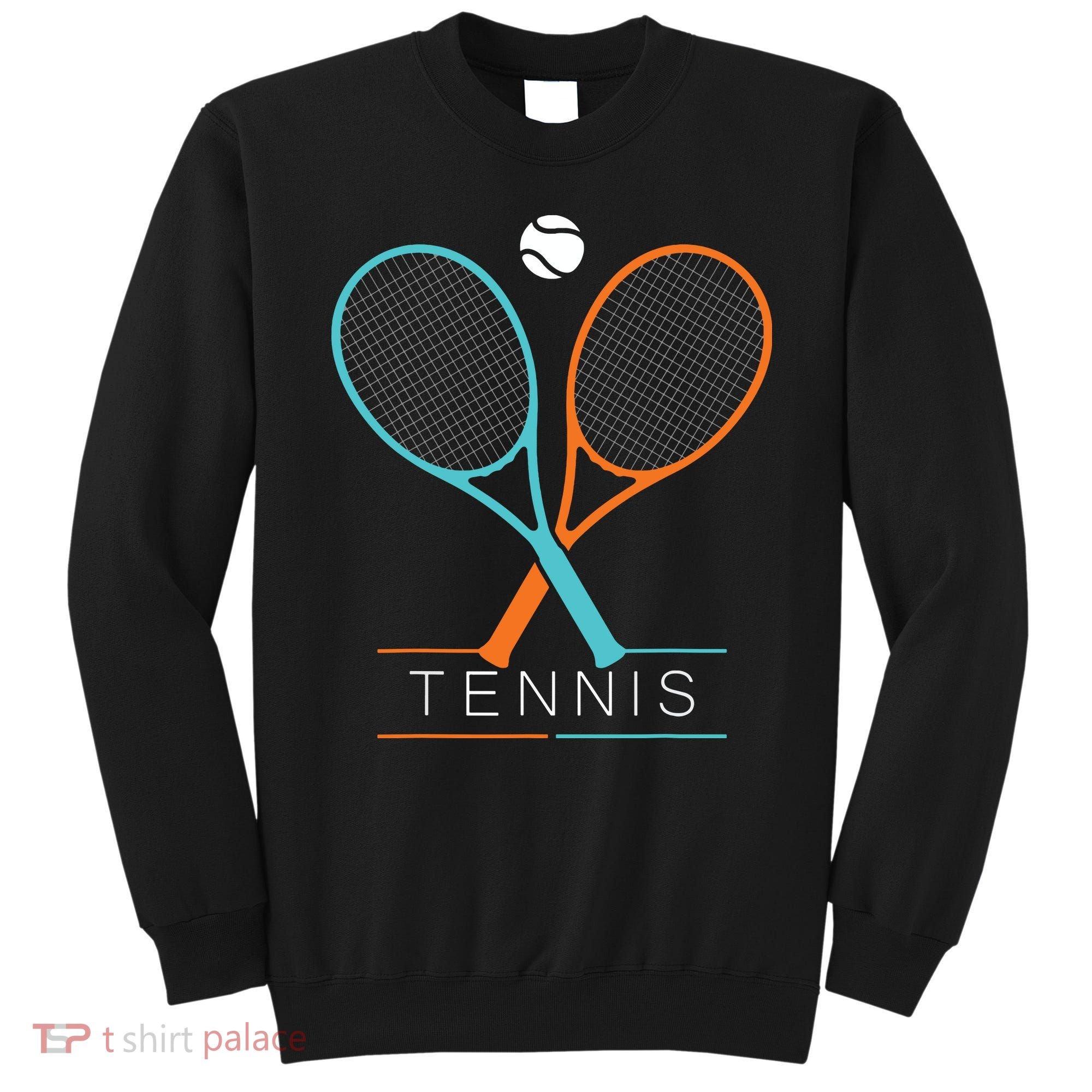 Tennis Children Tennis Racket Ball Sweatshirt