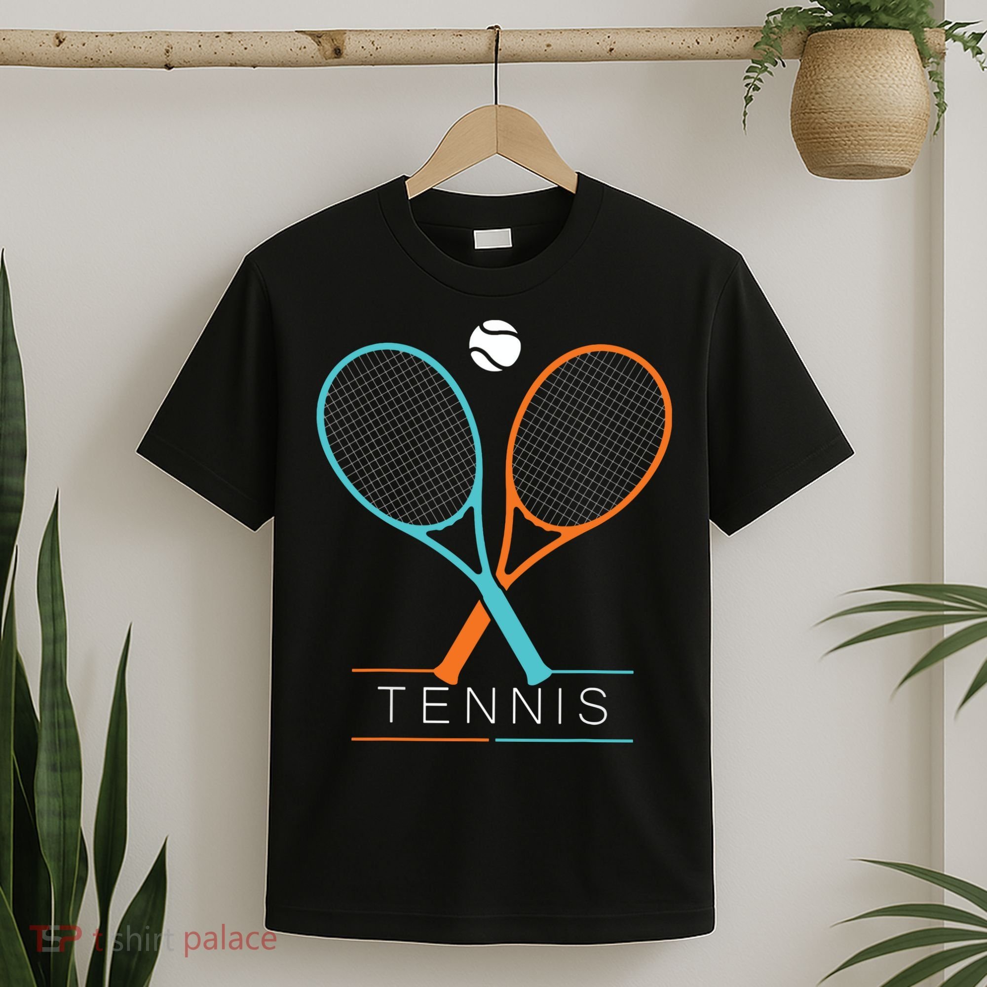 Tennis Children Tennis Racket Ball T-Shirt