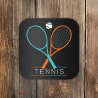 Tennis Children Tennis Racket Ball Coaster thumb 0