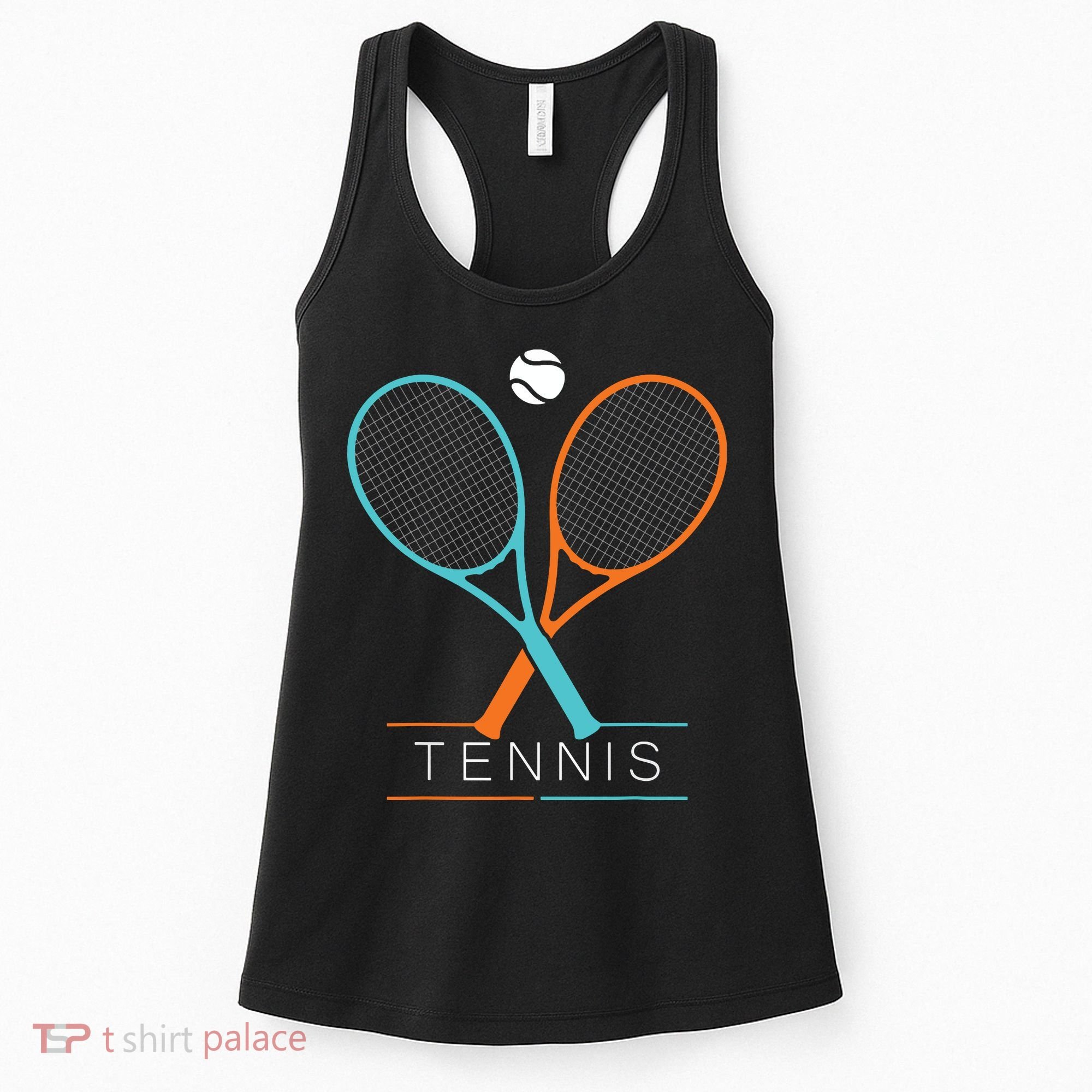 Tennis Children Tennis Racket Ball Women's Tank Top